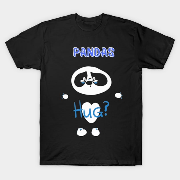 Pandas T-Shirt by MckinleyArt